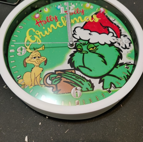 Grinch led lights clock personalized - Picture 8 of 8